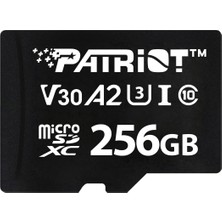 Patriot 256GB Vx Series V30 A2 Micro Sd Hafıza Kartı (PSF256GVX32MCX)