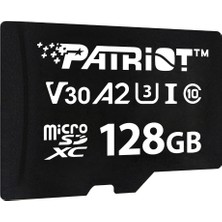 Patriot 128GB Vx Series V30 A2 Micro Sd Hafıza Kartı (PSF128GVX32MCX)