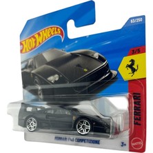 Herovia Wheels Ferrari F40 Competizine [siyah] 3/5, 63/250, 1:64 Ölçekli Diecast Oyuncak Araç