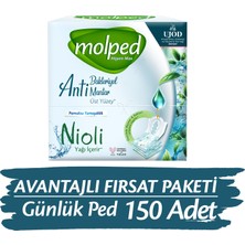 Molped Hijyen Max Günlük Ped Avantajlı Fırsat Paketi 150 Adet
