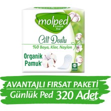 Molped Pure&soft Günlük Ped Mega Fırsat Paketi 320 Adet