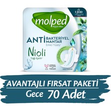 Molped Hijyen Max Gece Avantajlı Fırsat Paketi 70 Adet