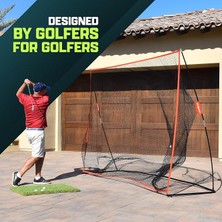 Herovia Golf Practice Hitting Net - Choose Between Huge 10' x 7' Or 7' x 7' Nets -Personal Driving Range For Indoor Or Outdoor Use - Designed By Golfers For Golfers