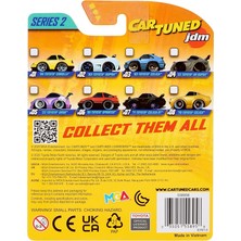 Herovia Cartuned Jdm Seri 2 1985-87 Sprinter Trueno Gt-Apex AE86, Siyah Kırmızı, Diecast Metal Oyuncak Araba, Koleksiyon