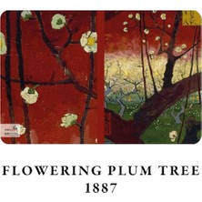 Herovia Van Gogh 4'lü Defter Seti 2, Blooming Series, Çizgisiz, 64 Sayfa, 14X21CM