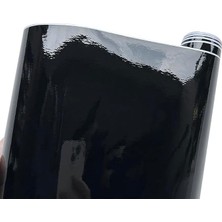 Herovia Black Parlak Siyah Hava Kanallı Üstü Koruma Jelatinli Araç Motor Aksesuar Araç Tavan Kaplama Folyosu Kırılmaz Çizilmez Özel Postüplü Ambalajda Gönderim (152CMX30CM)