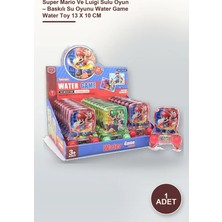 Yenilig 1 Adet Super Mario ve Luigi Sulu Oyun – Baskılı Su Oyunu Water Game Water Toy 13 x 10 cm