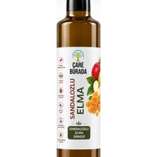 Çare Burada Sandalozlu Elma Sirkesi 500 ml – Sandaloz Sakızlı Fermente Elma Sirkesi, Geleneksel Lezzet