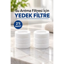 Kustar 2'li Yedek Su Arıtma Filtreleri – Yalnızca Filtreli Arıtma Aparatı Için Uyumlu Filtrelerdir
