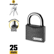 Trendexa Sgs 1321 Gri Asma Kilit Kısa 25 mm