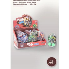 Yenilig 10 Adet Yenilmezler Baskılı Oval Konsol Sulu Oyun – Su Oyunu, Water Game, Taşınabilir Eğlence 11 x 7.5 cm