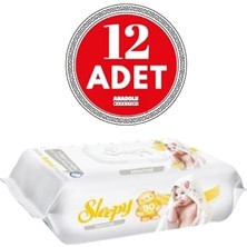 Bomii Sensitive Islak Mendil 90 Yaprak 12 Adet