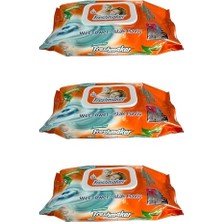 Bomii Freshmaker Islak Havlu Mendil - Alkolsüz - Ph Dengelenmiş - Çiçeksi Kokular - 90 Adetlik 3 Paket