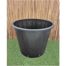 Bomii Asenya Üretim Saksısı 1 Adet 45 Lt 45X37 cm Plastik Saksı Siyah Üretim Saksı Bitki Üretim Saksısı