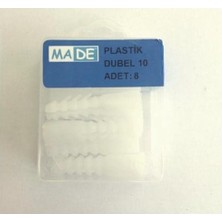 Bomii Made Plastik Dubel 8mm (1 Kutu:12 Adet) St-03