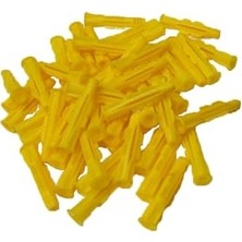Bomii Mcm Group Plastik Dübel Sarı (100 Adet) (Roket Dübel 10 Mm)