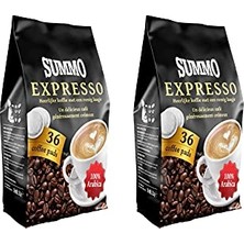 Bomii Summo Espresso Philips Senseo Pod Kahve Kapsülü 72’li Avantaj Paketi (36X2 Paket)