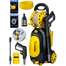 Bomii 3000W 130 Bar Profesyonel Yüksek Basınçlı Oto Yıkama Makinesi