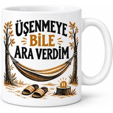 Ny Joy Üşengeçlik Projesi Tasarımlı Porselen Kupa - Model 1110 Nyjoybz