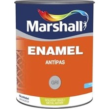 Bomii Enamel Antipas Gri 1kg Solvent Bazlı Metal Astarı