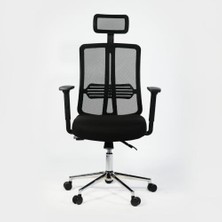 Bomii Hero Ergonomik Ofis Koltuğu Fileli Yönetici Çalışma Sandalyesi Siyah