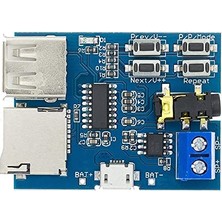 Bomii Tfu Mp3 Wav Ses Müzik Çalma Kartı 3W Amfi Micro Sd USB Flash Okuyucu 3.5mm Ses Soketi