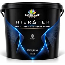 Bomii Hieratek Ipek Mat Silikonlu Tam Silinebilir Iç Cephe Boyası 7.5 Lt Beyaz