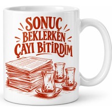 Ny Joy Sınav Bekleme Odası Tasarımlı Porselen Kupa - Model 1125 Nyjoybz