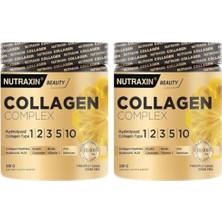 Ceylan Adam Collagen Complex Powder | 5 Tip Kolajen (Tip I, Iı, Iıı, V, X) | Hyalüronik Asit, Elastin, C Vitamini, Biotin | Şeker ve Gluten Içermez | 330 G (2 Paketi)