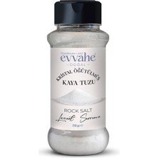 Evvahe Doğal Kristal Öğütülmüş Kaya Tuzu 210 Gr.