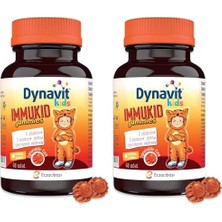Ceylan Adam Kids Immukid Gummies 60 Çiğnenebilir - Çocuk Için C, D Vitamini,çinko,kara Mürver-Bağışıklık&enerji (2 Paketi)