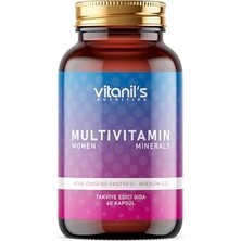 Ceylan Adam Multivitamin Mineral Women 60 Kapsul