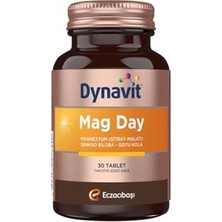Ceylan Adam Mag Day 30 Tablet Magnezyum Sitrat &malat, Gotu Kola, Ginkgo Biloba, B6 Vit -Sabah/gündüz Magnezyum