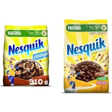 Ceylan Adam Çokokare Çikolatalı Tahıl Gevreği, 310 G ve Nestle Kakaolu Buğday ve Mısır Gevreği, 700 G