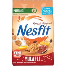 Ceylan Adam Nestlé Nesfit Tam Tahıllı Karışık Meyveli Mısır Gevreği, 400 G