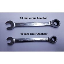 Ceylan Adam Cırcır Anahtar 10 mm 13 mm Kombine Anahtar