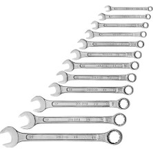 Ceylan Adam Çatal Halka Anahtar Seti, 12 Parça, 6-22 Mm, Cv, Gs, M 130-12DIN
