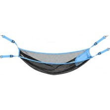 Ceylan Adam Masa Altı Saklama Filesi, Kamp Piknik Outdoor Için Masa Altı Kamp Malzemeleri Eşya Depolama, Düzenleyici Organizer Kese Hurç File - Xl - 80X40 cm - Mavi