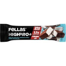 Ceylan Adam Fellas Çikolata Kaplı Highpro+ Protein Bar - Hindistan Cevizli (50G)