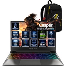 Casper Excalibur G870 I7-13620H 80GB Ddr5 4tb SSD RTX5050 8gb 15.6" Fhd IPS 165Hz Win 11 Pro Gaming G870.1362-BF50X-COKA28