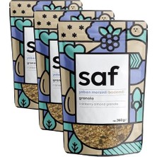 Ceylan Adam Saf Yaban Mersinli & Bademli Granola 360GR (3 Paketi)