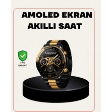 Astraltech Amoled Akıllı Saat Manyetik Şarj Gps Destekli Spor ve Günlük Kullanım