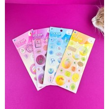 Trendexa Renkli Mühür Tasarımlı Sticker