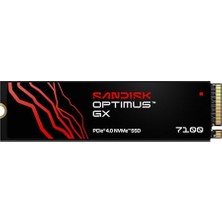 Trendexa 1 Tb Optimus Gx 7100 Nvme SSD - Pcıe Gen 4, M.2 2280,7.250 Mb/s'ye Kadar Okuma Hızı - SDSP71100TAN