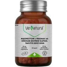 Trendexa Magnezyum L-Treonat ve Köknar Ekstresi 90 Kapsül Aromasız Renkli