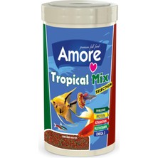 Trendexa Tropical Mix Selection 250 ml Karışık Lepistes Moli Tetra Kılıç Tropikal Balık Yemi