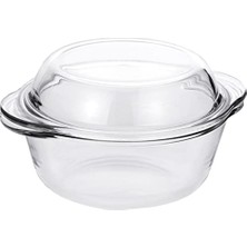 Trendexa Borcam Fırın Kabı Grill Yuvarlak