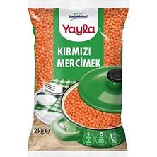 Trendexa Kırmızı Mercimek Top Tane 2 kg
