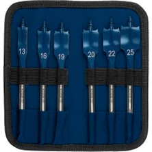 Trendexa Scs Yaprak Ahşap Matkap Ucu Hex 13, 16, 19, 20, 22, 25 mm 6'lı