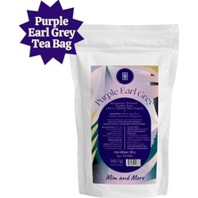 Trendexa Purple Earl Grey Müslin Bez 10'lu Poşet Çay Paketi